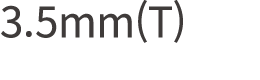 3.5mm(T)