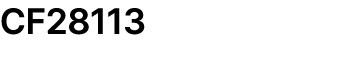 CF28113