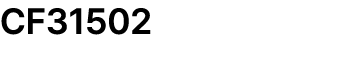 CF31502