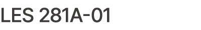 LES 281A 01