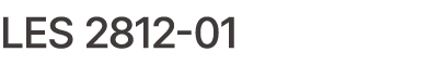 LES 2812 01