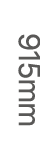915mm