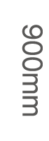 900mm