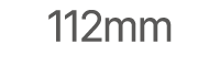 112mm