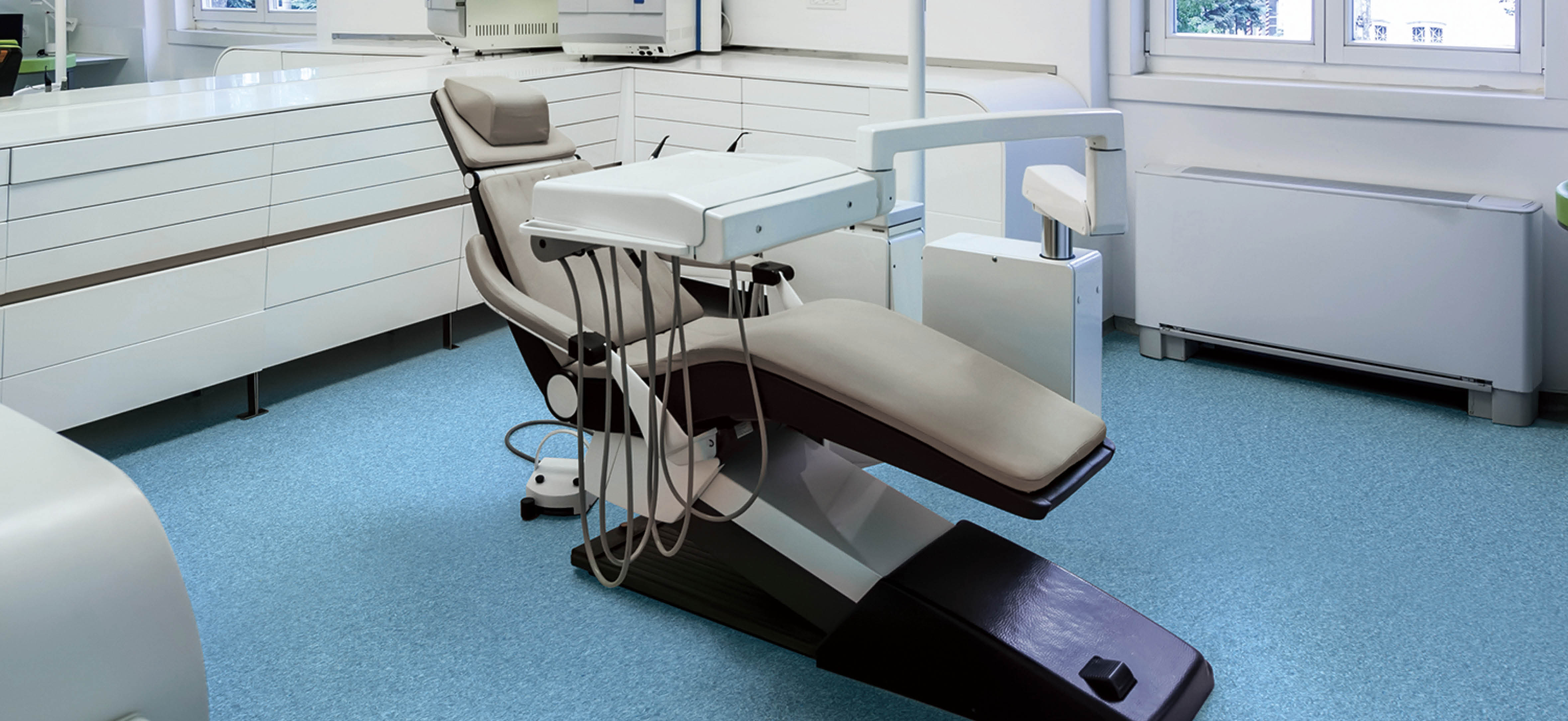 Dental office interior and equipment; Shutterstock ID 307197797