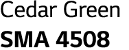 Cedar Green SMA 4508