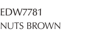 EDW7781 NUTS BROWN
