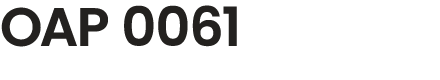 OAP 0061
