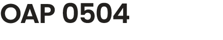 OAP 0504