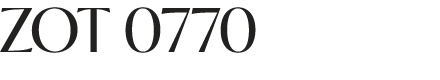 ZOT 0770