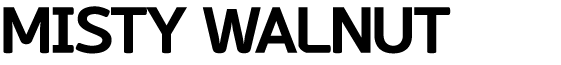 MISTY WALNUT 
