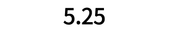 5.25