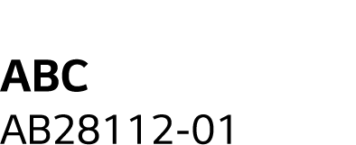 ABC AB28112-01