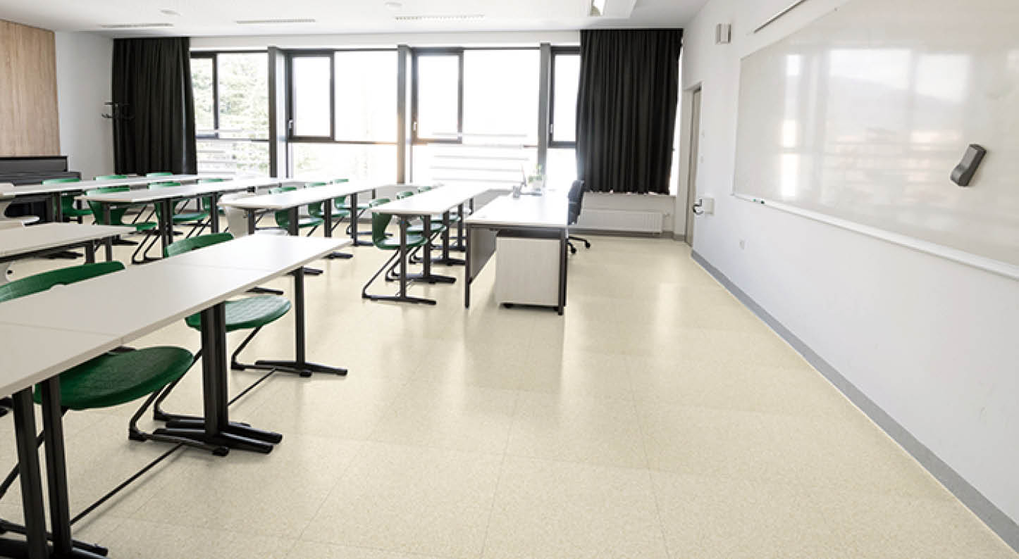 Contemporary empty music classroom in Primorska region in Slovenia, Europe  Nikon D850 