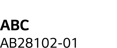 ABC AB28102-01